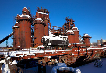 Старый демидовский нижнетагильский металлургический...