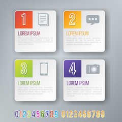 Infographics font set