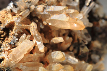 white rock-crystal background