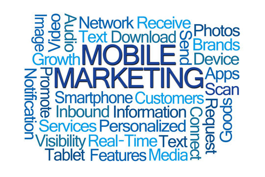 Mobile Marketing Word Cloud