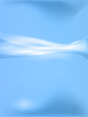 dinamyc flow, stylized  waves, vector