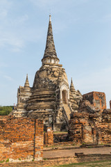 Fototapeta premium Wat Phra Si Sanphet temple in Ayutthaya