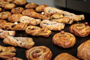 Fresh Croissants Assortment for Continental Breakfast