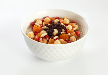 Traditional Turkish dessert ashure - Noah's Pudding