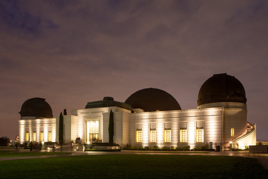 Griffith Observatory At  Night