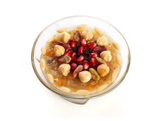 Traditional Turkish dessert ashure - Noah's Pudding