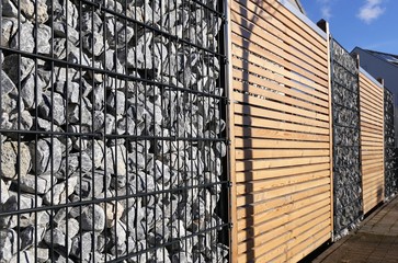 Gabione (Gabion fence wall)
