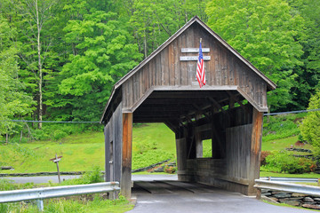 Fototapeta na wymiar Vermont Covered Bridges