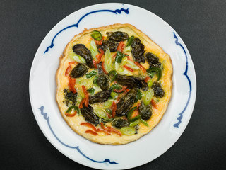 Traditional Thai Style Oyster Omelette