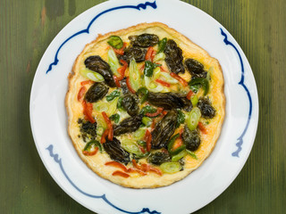 Traditional Thai Style Oyster Omelette