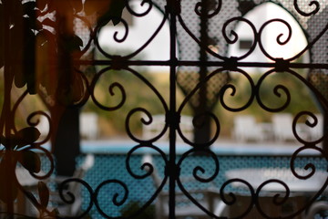 Fototapeta na wymiar finestra marocchina