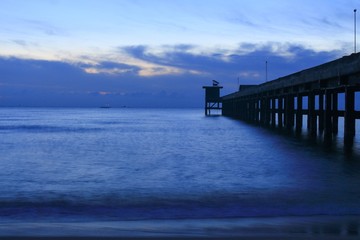 sunset landscape twilight time beautiful 