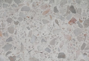 Naklejka premium terrazzo floor marble texture, polished stone background 