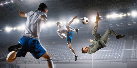 Football hottest moments . Mixed media