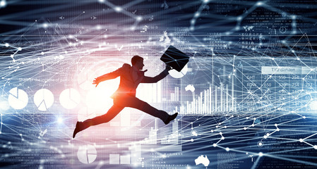 Active life position . Mixed media