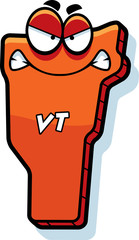 Cartoon Angry Vermont