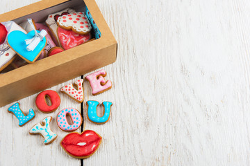 Gingerbreads for Valentines Day