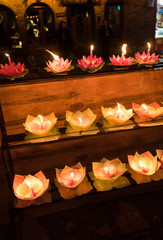 floating prayer candles - 133921269