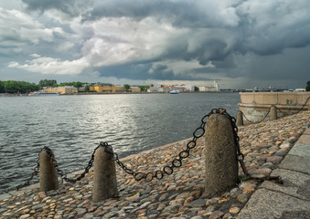 Neva river. St.-Petersburg, Russia