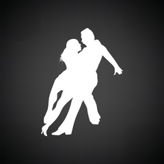 Dancing pair icon