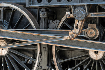 Steam locomotive's side-rods