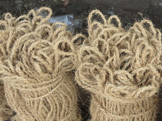 cordes en fibres de noix de coco