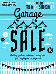 Garage Sale Poster