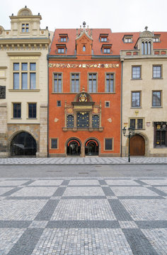 Entrance to the City Hall, Old Prague, Czech