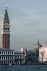 Campanile and Saint Marc Basilica in Venice