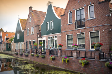 Typical house in Volendam