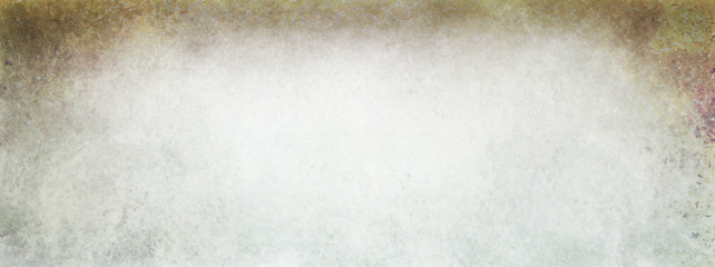 elegant white background paper with brown gray and black shadow border with grunge, pale neutral color with vintage texture on edges and soft center lighting