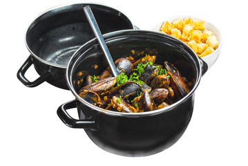 Muscle seafood soup