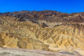 Fototapeta premium Detail geological in death valley.
