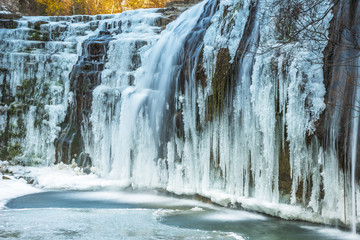 cascade gelée