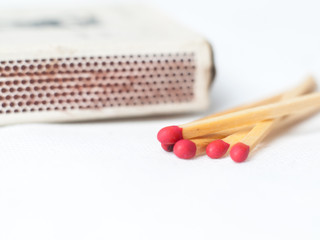 Matches with matchbox