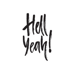 Handdrawn brush lettering