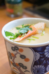 蟹の茶碗蒸し