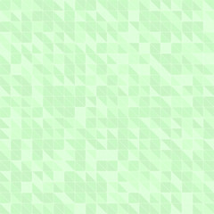 Green triangle pattern. Seamless vector