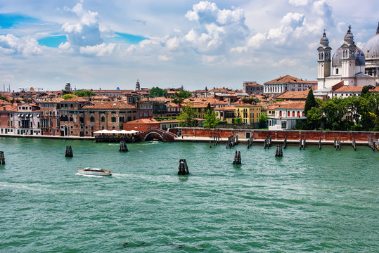 Coastline of Venice, Italy