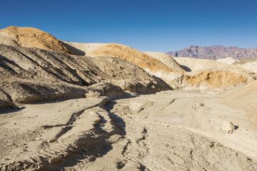 Fototapeta na wymiar Death Valley near Zabriski Point, Twenty Mule Canyon, CA