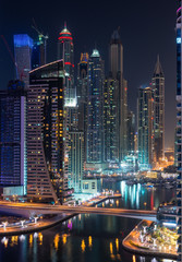 Fototapeta premium Night city