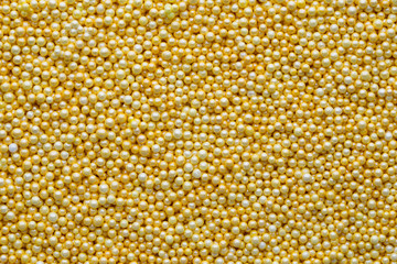 Multicoloured sweet sugar balls. Small ball pattern.