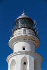 Detail of Trafalgar cape lighthouse, Spain