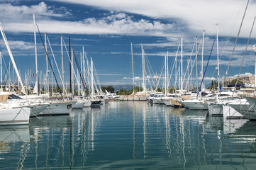 Marina on the Côte d'Azur, France