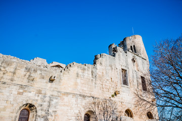 Dans l'Abbaye de Montmajour près d'Arles