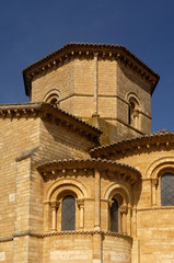 Fototapeta na wymiar detail of San Martin de Tours Church, Fromista, Castilla y Leon, Palencia, Spain