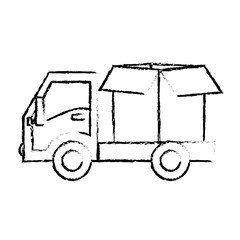 Fototapeta premium cargo shipping or handling related icons image vector illustration design 