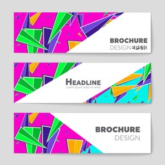 Abstract vector layout background set. For art template design, list, page, mockup brochure theme style, banner, idea, cover, booklet, print, flyer, book, blank, card, ad, sign, sheet,, a4.