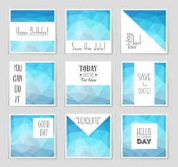 Abstract vector layout background set. For art template design, list, page, mockup brochure theme style, banner, idea, cover, booklet, print, flyer, book, blank, card, ad, sign, sheet,, a4.