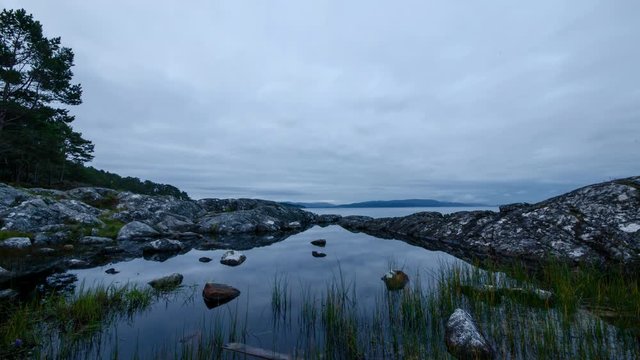 Reflexionen im Wasser - Timelapse 